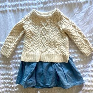 Gap 18-24 months sweater dress